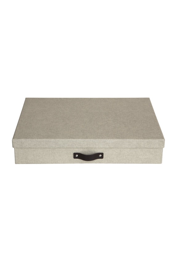 Bigso Box of Sweden - cutie de depozitare Sverker 9341C5549LEA648 bej AA00