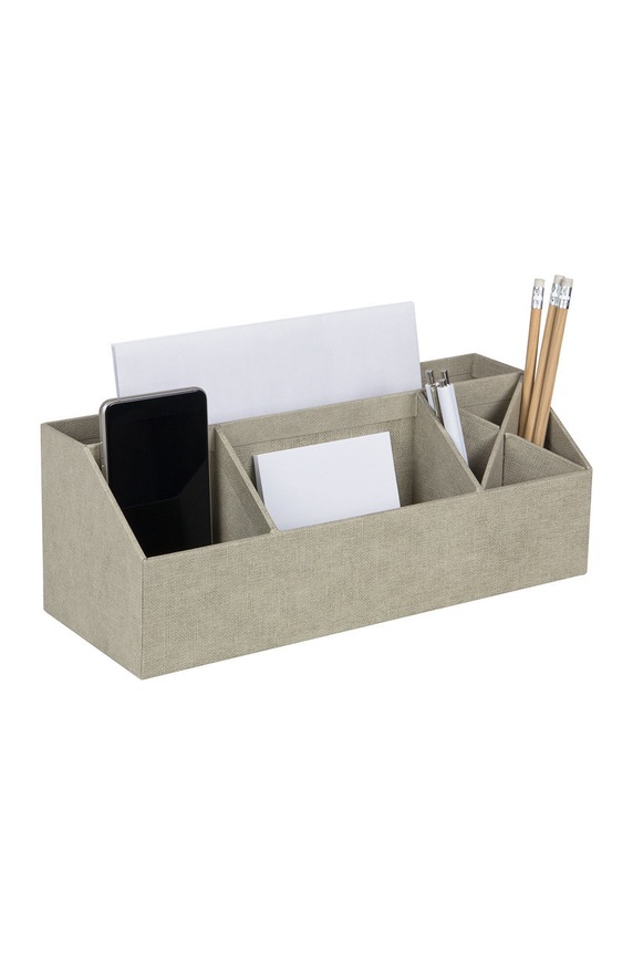 Bigso Box of Sweden organizer na biurko Elisa beżowy 2751C5501