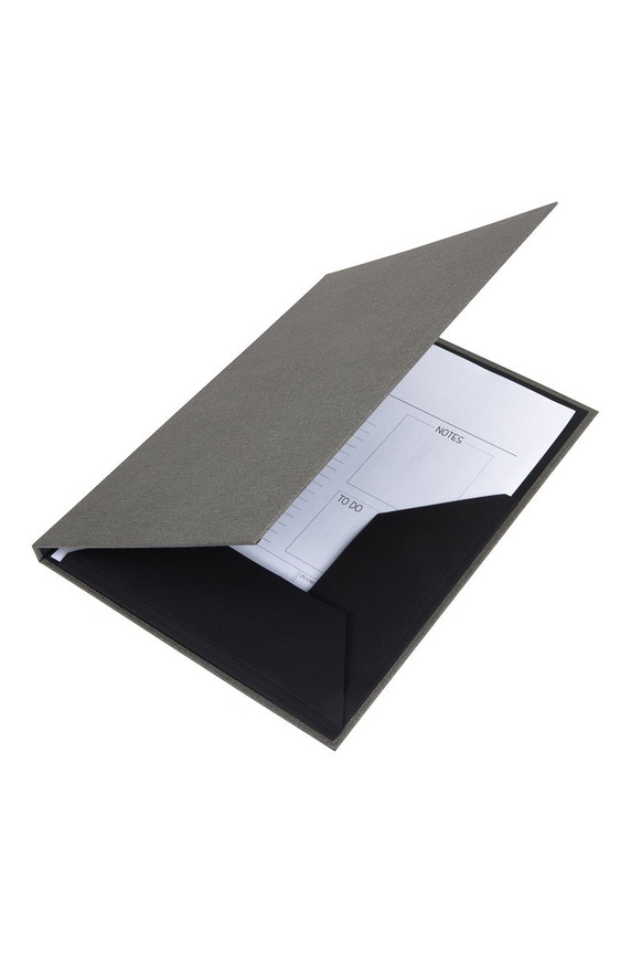 Bigso Box of Sweden bilježnica Paulina 8081C6449E000 siva