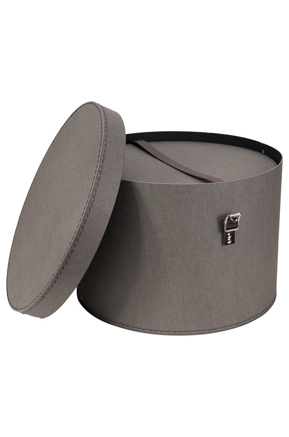 Bigso Box of Sweden zestaw pudełek do przechowywania Rut (2-pack) 5482C6449LEA648 szary