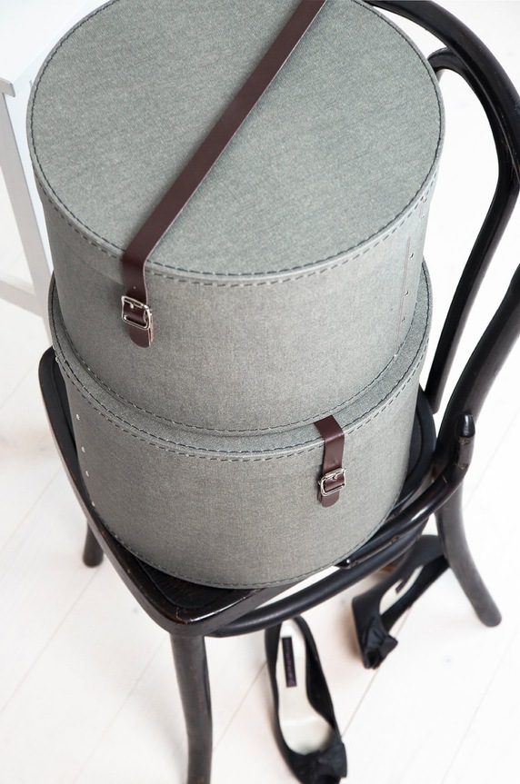 Bigso Box of Sweden zestaw pudełek do przechowywania Rut (2-pack) 5482C6449LEA648