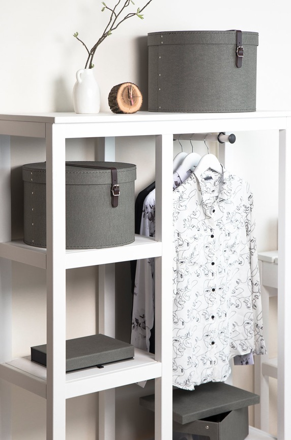 Bigso Box of Sweden zestaw pudełek do przechowywania Rut (2-pack) 5482C6449LEA648