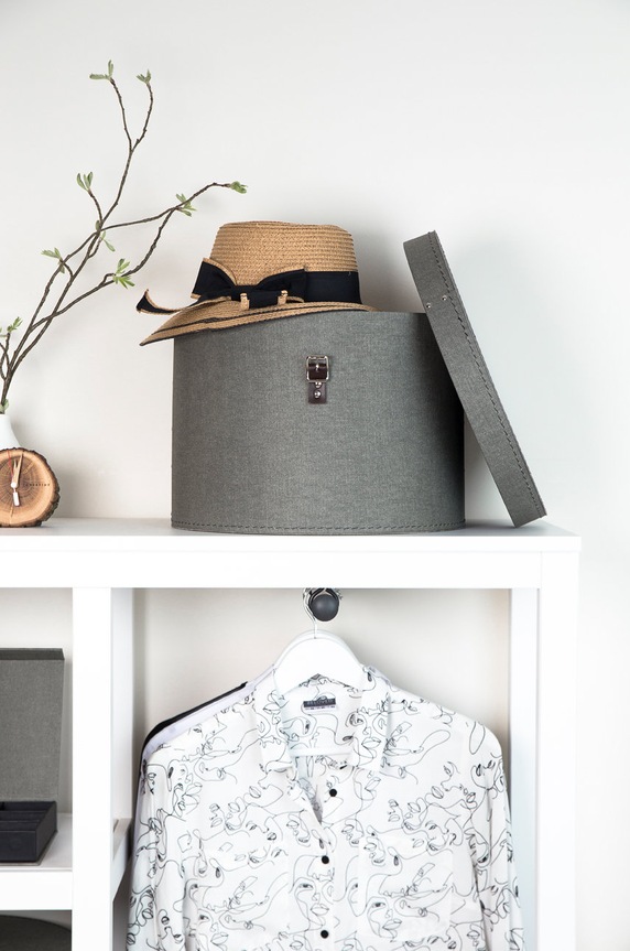 Bigso Box of Sweden zestaw pudełek do przechowywania Rut (2-pack) 5482C6449LEA648