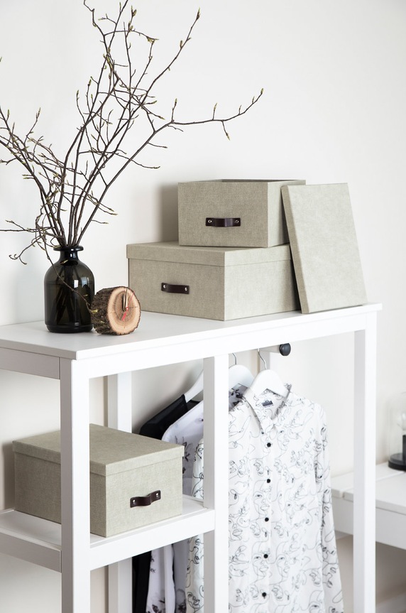 Bigso Box of Sweden komplet škatel za shranjevanje Inge (3-pack) 8113C5549LEA648