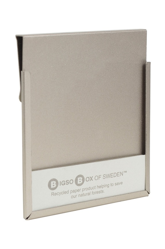 Bigso Box of Sweden набір етикеток (4-pack) сірий 0955SATX4
