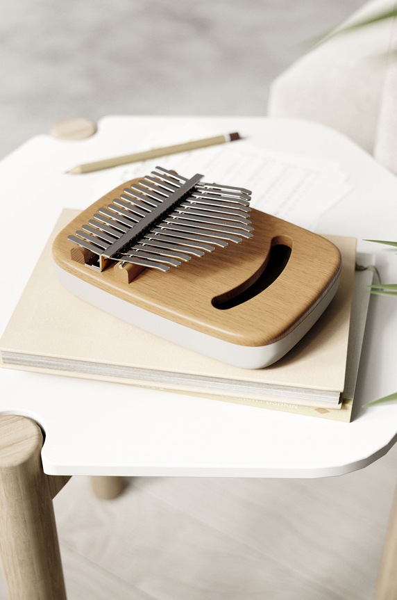 Umbra strumento musicale Strumba Kalimba 1014215.668 bianco