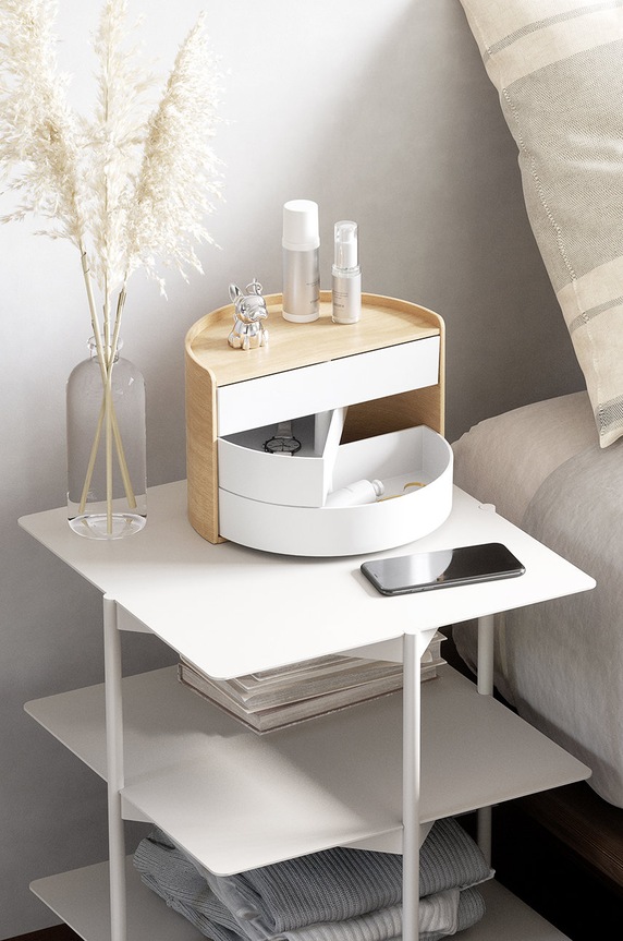 Umbra organizer na biżuterię 1014748.668 biały
