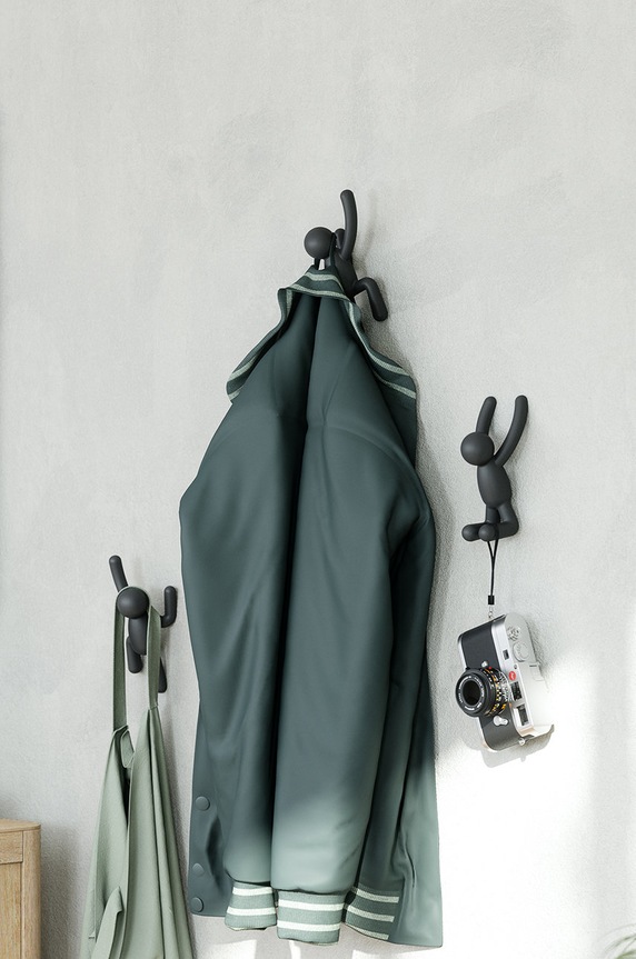 Umbra Fali akasztókészlet (3 db) fekete 318165.040