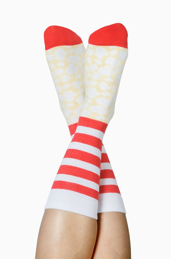DOIY skarpetki Popcorn Socks DYSOCKSPCO multicolor AA00