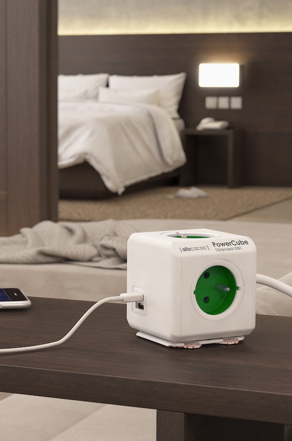 PowerCube PowerCube Extended USB 1,5 2402GN/FREUPC verde AA00