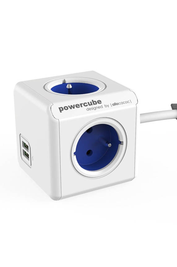 Modulární rozbočka PowerCube PowerCube Extended USB 1,5 m modrá 2402BL/FREUPC