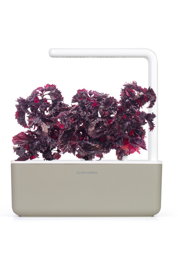 Salon i sypialnia Click & Grow autonomiczny ogródek domowy Smart Garden 3 SG3BG beżowy