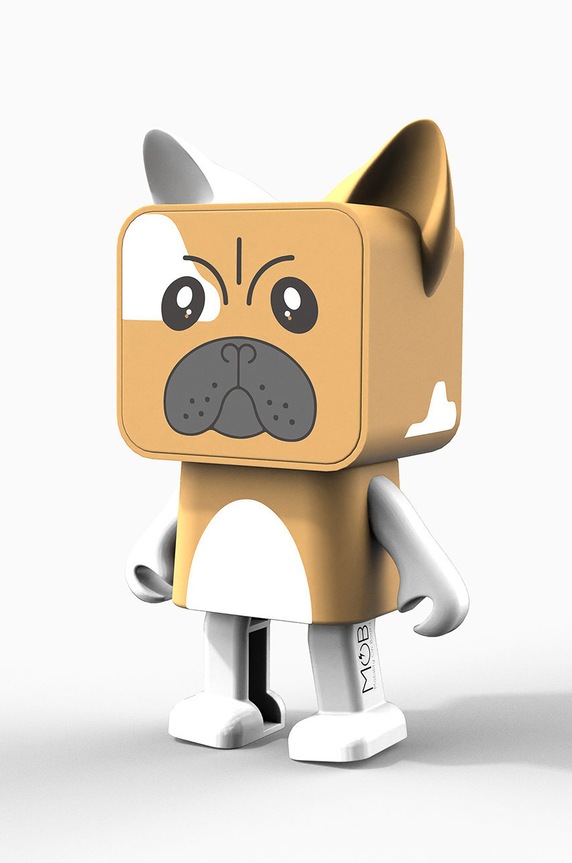 MOB tańczący głośnik bezprzewodowy DA.04.2 brązowy AA00