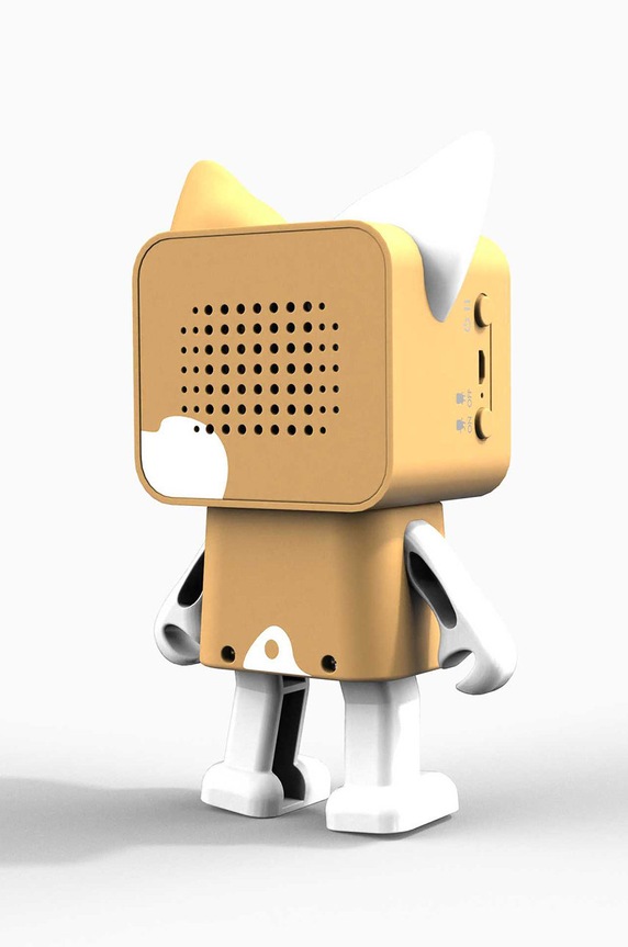 MOB tańczący głośnik bezprzewodowy brązowy DA.04.2