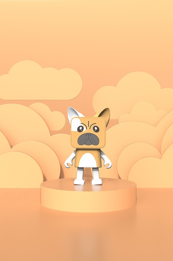 MOB tańczący głośnik bezprzewodowy DA.04.2