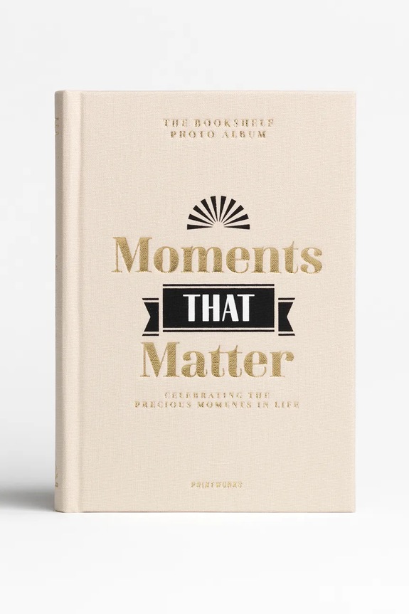 Printworks Fotoalbum Moments that Matter siva PW00529