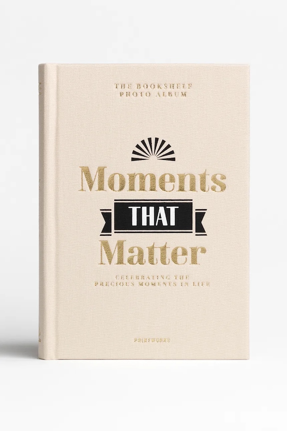 Printworks Fotoalbum Moments that Matter siva PW00529