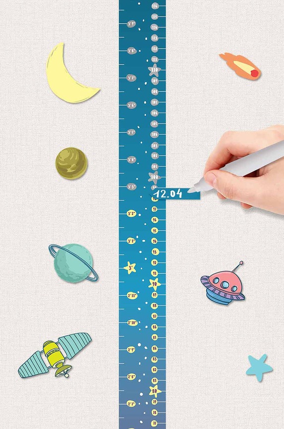 1DEA.me zidno ravnalo - strugalica RBpl plava