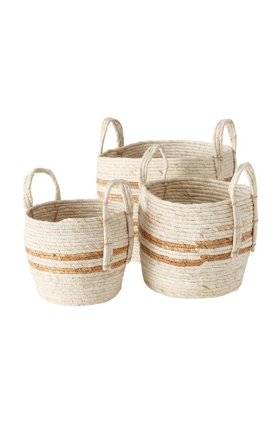 Boltze set cestini decorativi (3-pack) multicolore 2010417
