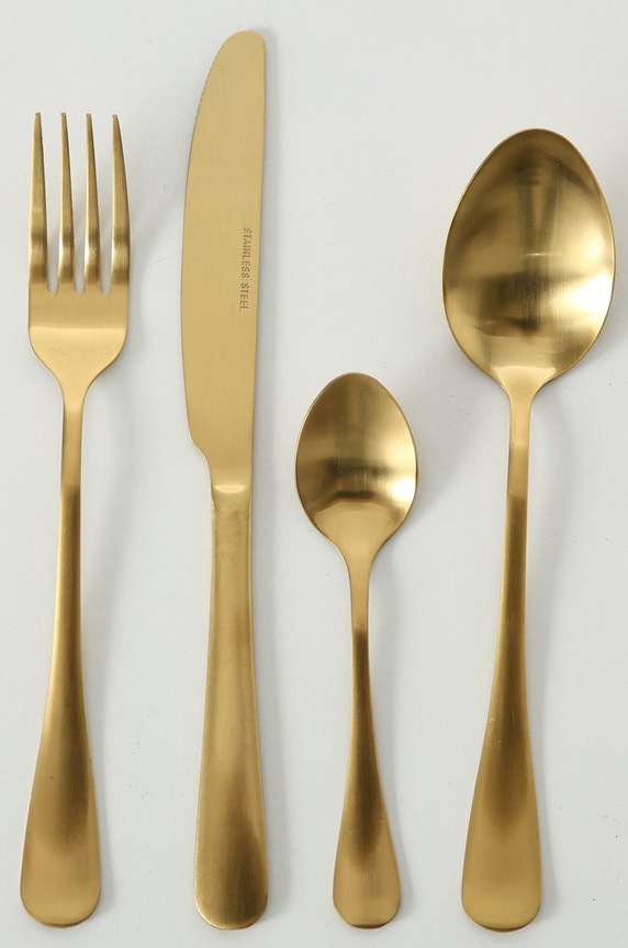 Boltze komplet sztućców (16-pack) 7530000 żółty AA00