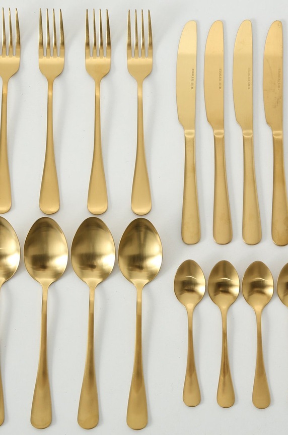 Kuchnia i bar Boltze komplet sztućców (16-pack) 7530000 żółty