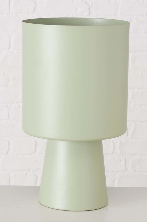 Boltze zestaw osłonek na doniczki Lenka O30/38 cm 2-pack 2028047 zielony AA00