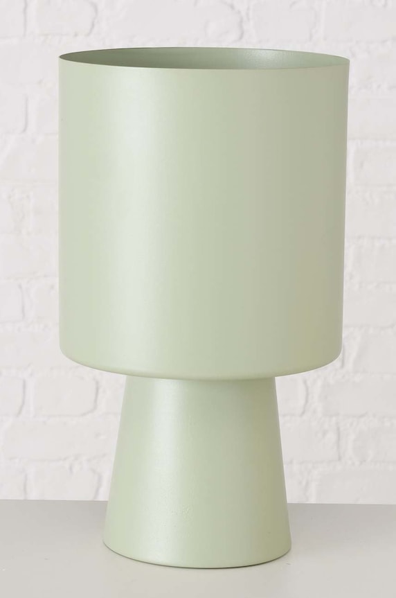 Boltze zestaw osłonek na doniczki Lenka O30/38 cm 2-pack 2028047 zielony AA00