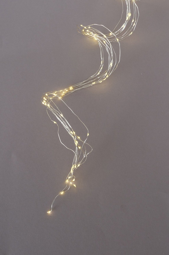 Boltze fényfüzér 2013940 szürke AA00