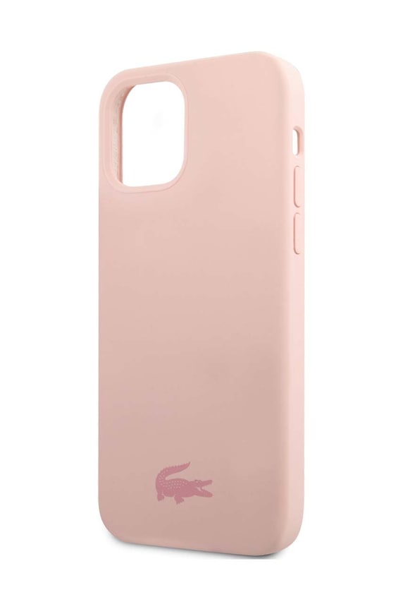 Obal na telefon Lacoste iPhone 12/ 12 PRO LCHCP12MSI růžová AA00