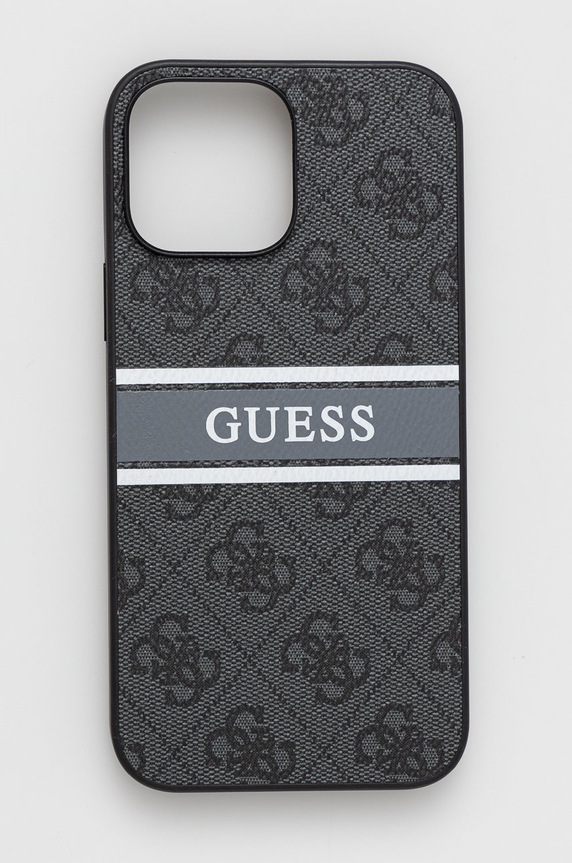 Guess telefon tok Iphone 13 Pro Max 6,7'' telefonhoz szürke GUHCP13X4GDGR