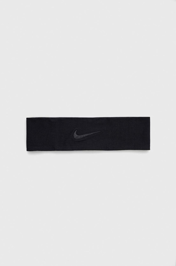 Nike opaska na głowę pozostałe czarny N.100.1614.046