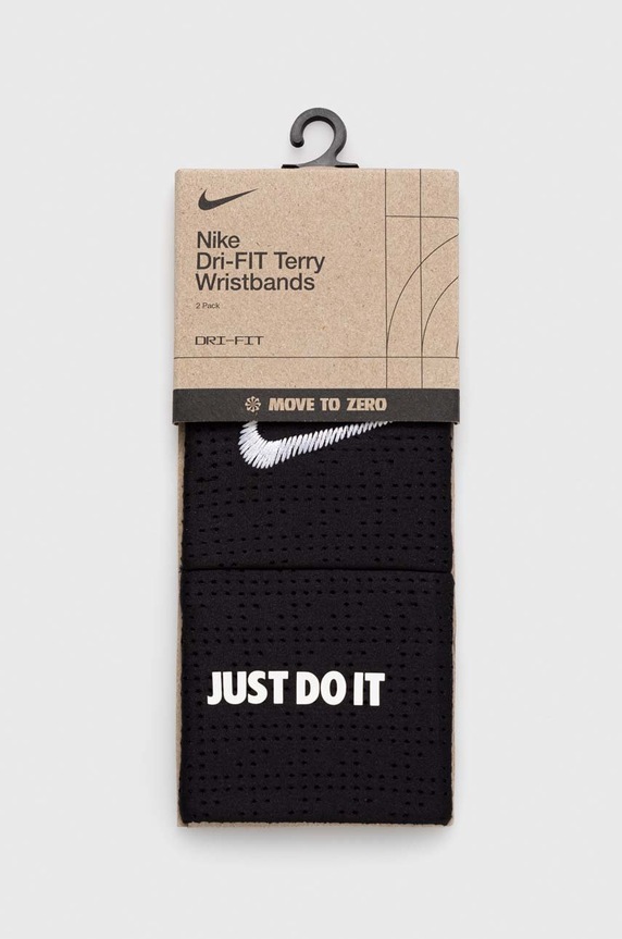 Trak za zapestje Nike 2-pack N.100.3468.010 črna AA00