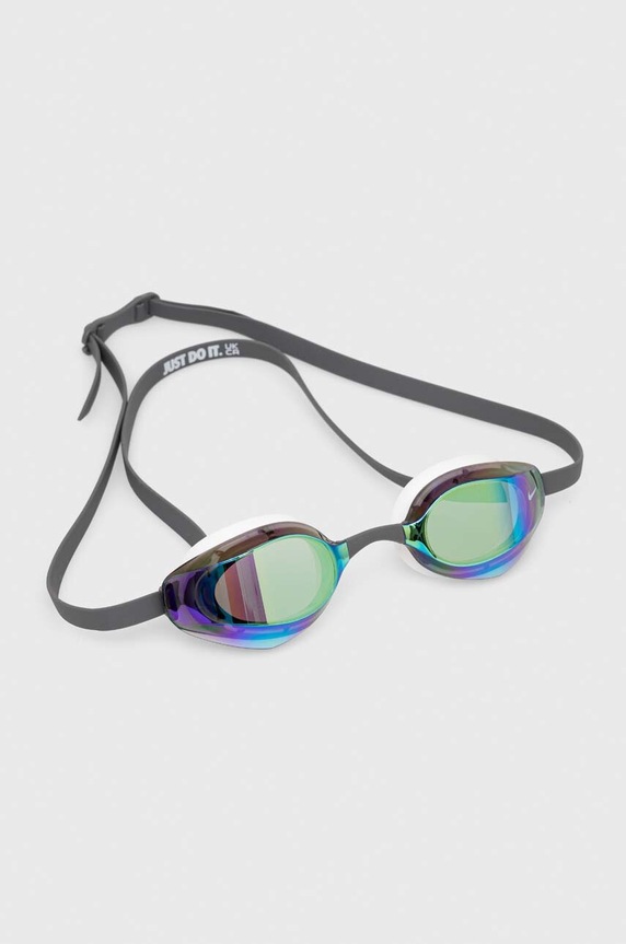 Nike okulary pływackie Vapor Mirror szary NESSA176