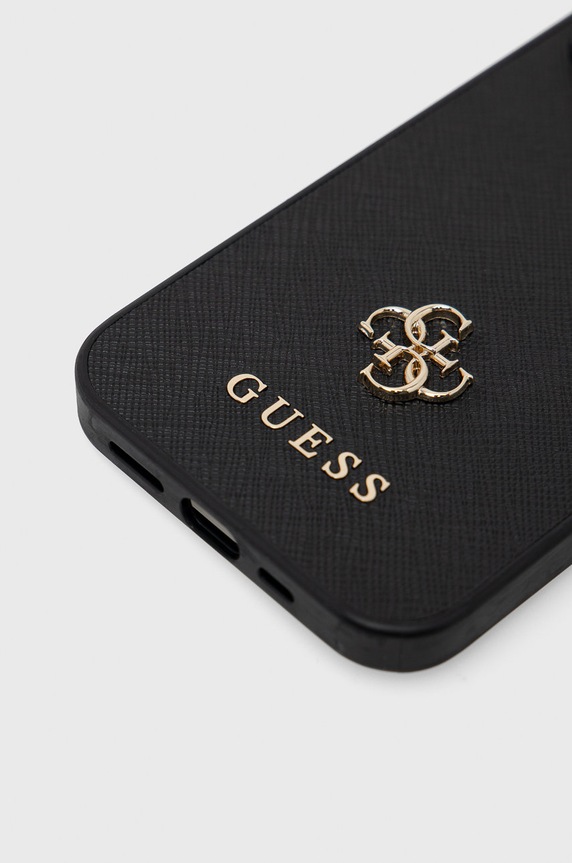 Guess telefon tok Iphone 13 Pro/ 13 6,1'' GUHCP13LPS4MK fekete AA00