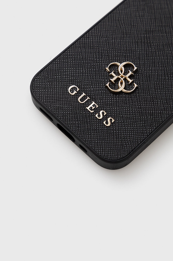 Guess etui na telefon iPhone 13 mini 5,4'' GUHCP13SPS4MK czarny AA00