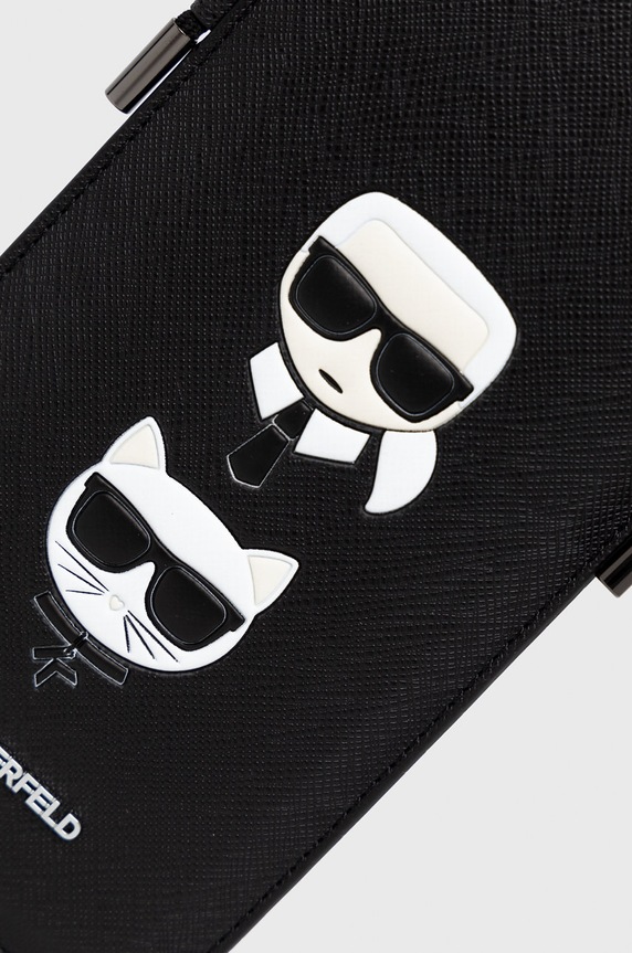 Doplňky Obal na telefón Karl Lagerfeld 6,1'' KLHCP12MOPHKCK černá