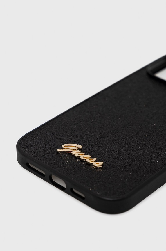 Guess etui na telefon iPhone 14 Pro Max 6,7" GUHCP14XHGGSHK czarny AA00