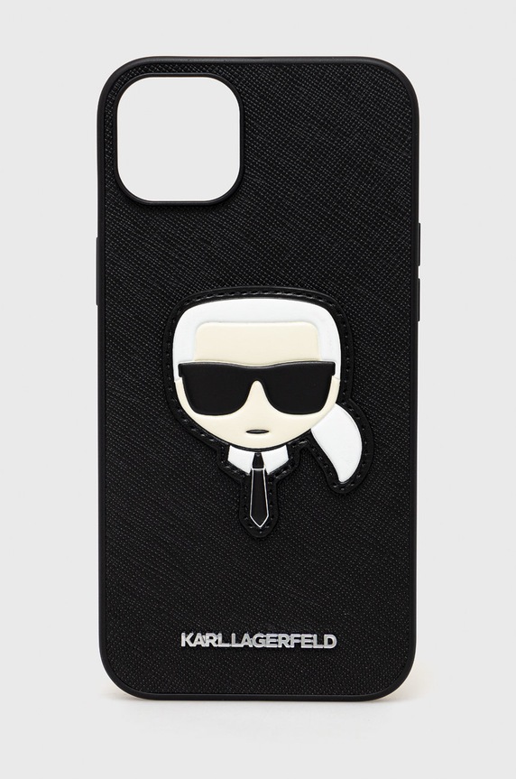 Θήκη κινητού Karl Lagerfeld Iphone 14 Plus 6,7" για τηλέφωνο μαύρο KLHCP14MSAPKHK