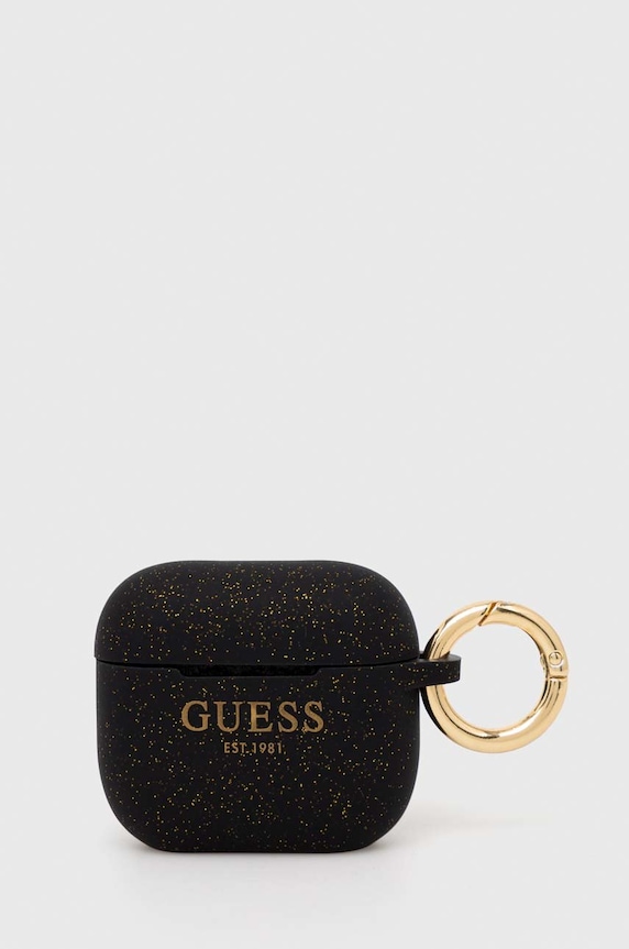 Guess airpods tartó AirPods 3 cover fekete GUA3SGGEK