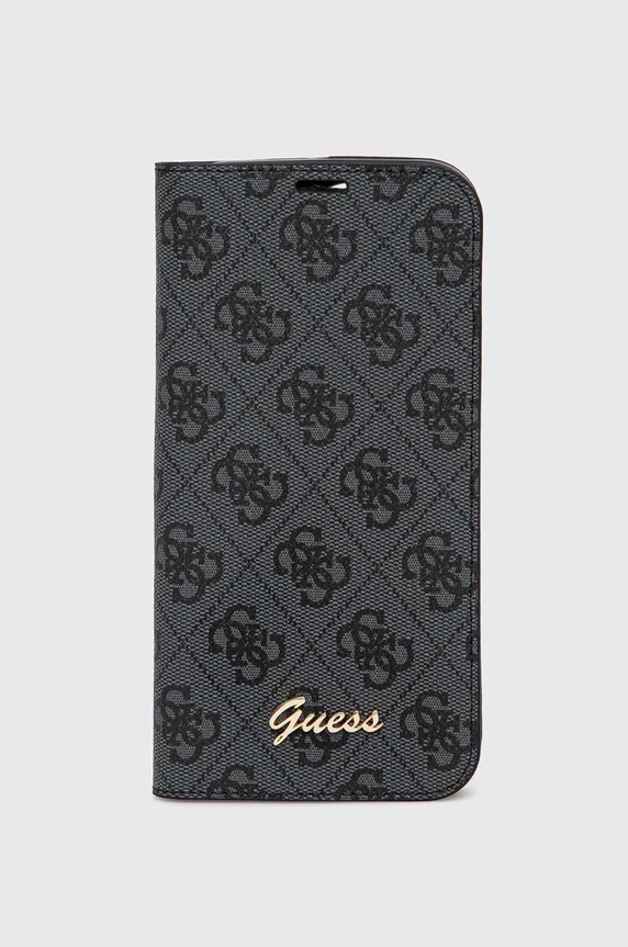 Guess etui na telefon iPhone 14 Pro Max 6,7'' na telefon czarny GUBKP14XHG4SHK