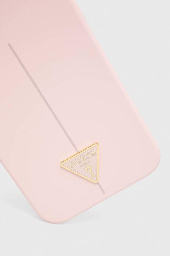 Guess etui na telefon iPhone 14 Pro Max 6,7'' GUHCP14XSLTGP różowy AA00
