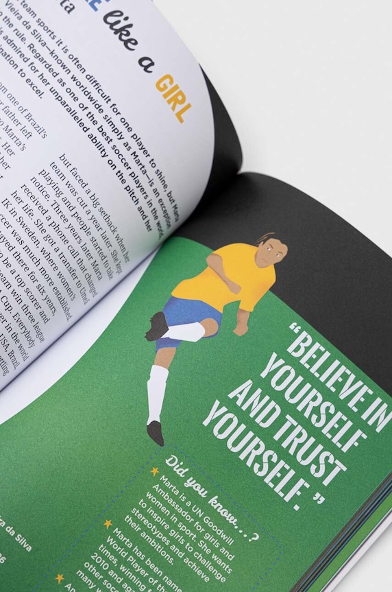 Button Books könyv Run Like A Girl, Danielle Brown 9781787081277 többszínű AA00