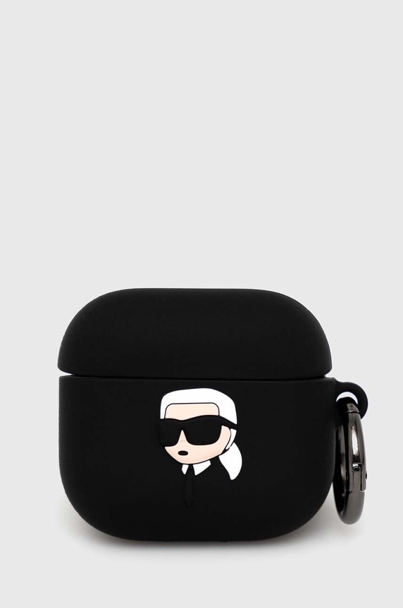 Karl Lagerfeld etui na airpod AirPods 3 cover czarny KLA3RUNIKK