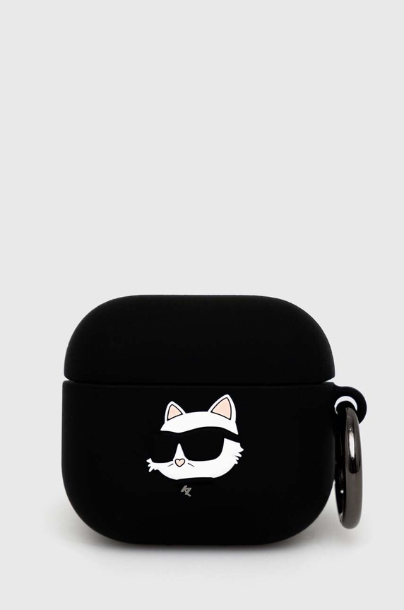 Karl Lagerfeld custodia per airpods AirPods 3 cover nero KLA3RUNCHK