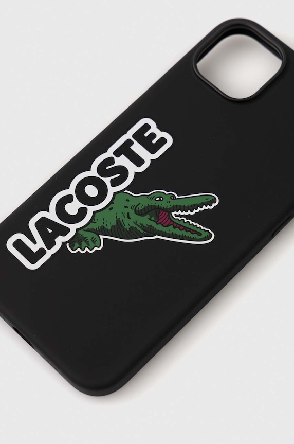 Lacoste etui na telefon iPhone 14 Plus 6,7" LCHCP14MSHK czarny SS23