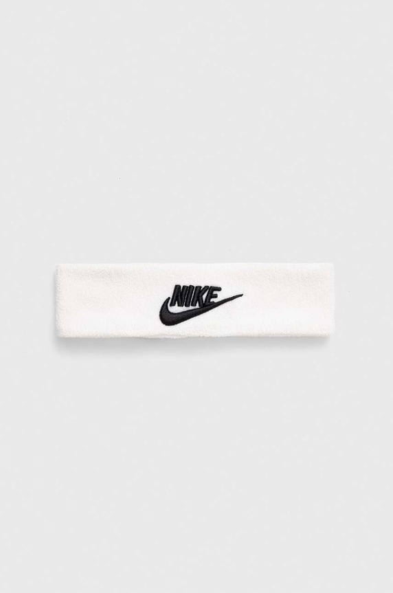 Nike opaska na głowę trening biały N.100.8665.101