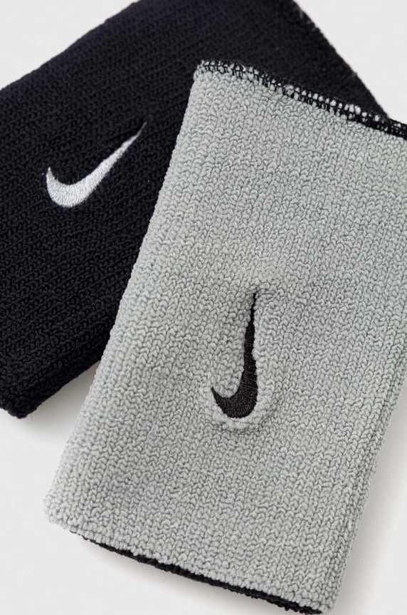 Nike opaski na nadgarstek 2-pack N.NN.B0.022 szary AA00