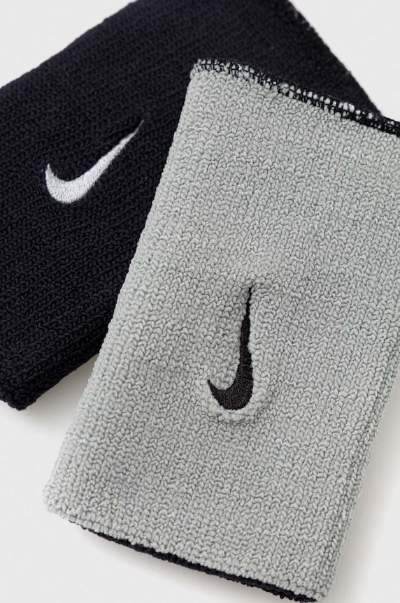 Nike opaski na nadgarstek 2-pack N.NN.B0.022 szary AA00