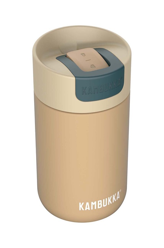 Ισοθερμική κούπα Kambukka Olympus 300 ml Olympus 300ml Latte 11.02019 κίτρινο AA00