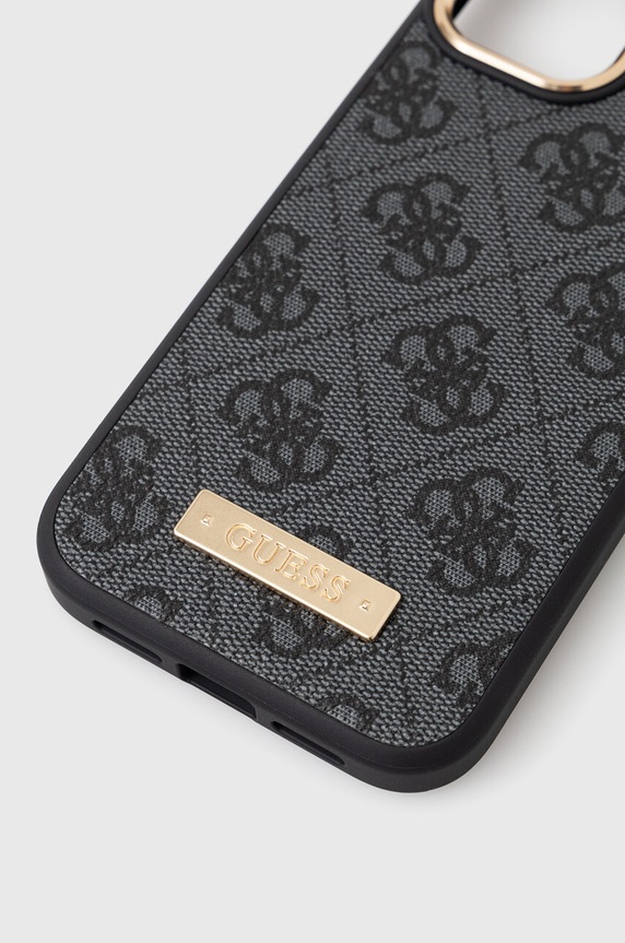 Etui za telefon Guess iPhone 14 6,1" GUHMP14SU4GPRK črna AA00